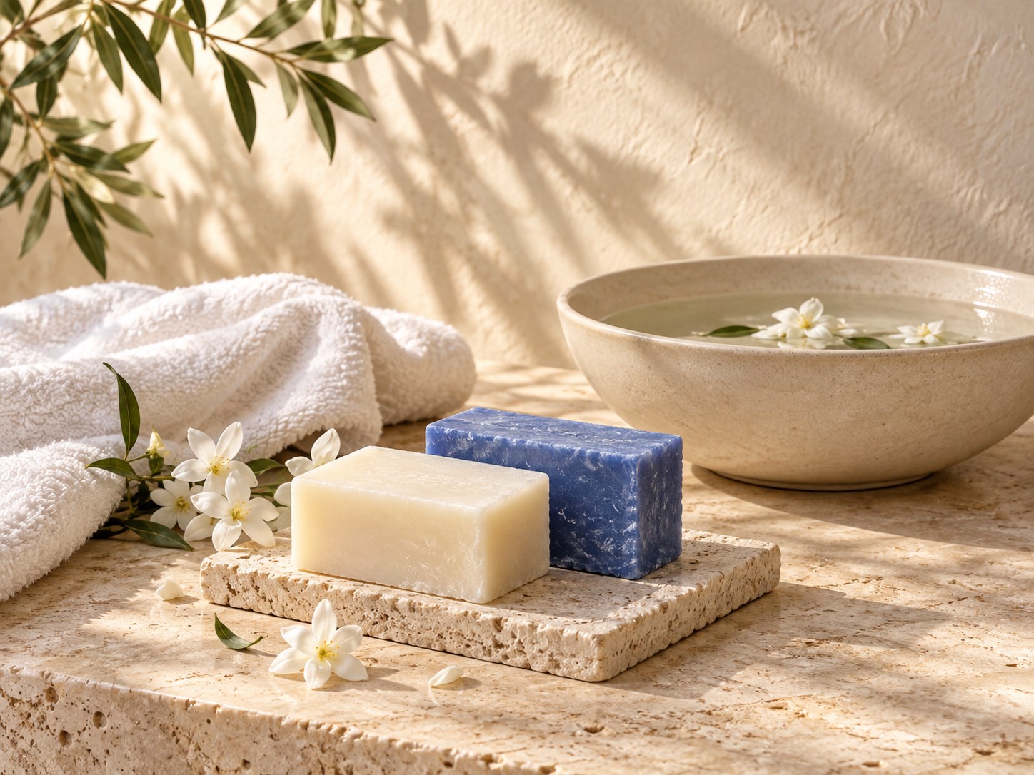 Savons et produits parfumés de la collection